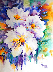 colorful painting challenge trio watercolor martha kisling daily classes magazine floral swing fall vote colorfull week september