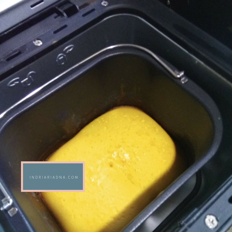 Membuat Bolu Panggang Menggunakan Tepung Premix Pondan dan Bread Maker 5 pondan%2B%25284%2529