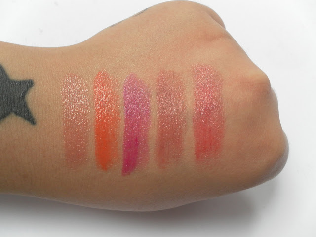 A picture of Revlon Lip Butter Swatches