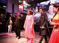 Ranbir Kapoor & Rishi Kapoor celebrate Diwali at Times Square