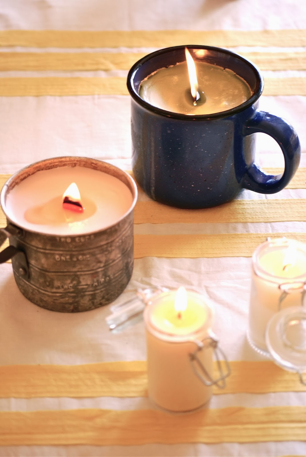 Hidden Crystal Candle DIY tutorial, Seattle Lifestyle Blog