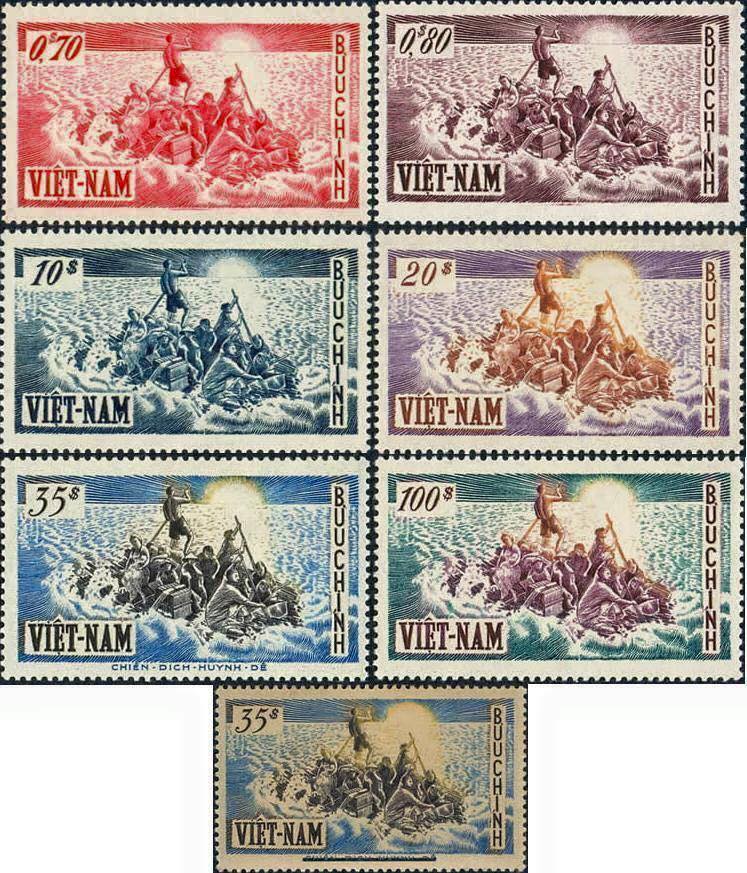 Sinh Hoạt và Đời Sống PBC/HN: Bộ sưu tập tem bưu chính thời Việt Nam