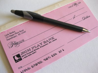 Free Printable Pretend Checks