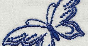 Fluttery butterflies embroidery design  4  embroiderylovely Fluttery butterflies embroidery design  4  embroiderylovely