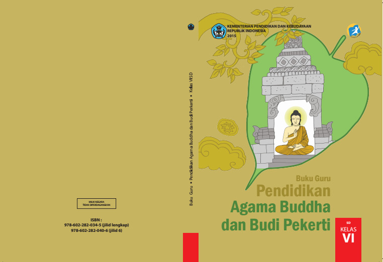 Download Gratis Buku Guru Pendidikan Agama Budha Dan Budi Pekerti Kelas 6 SD Kurikulum 2013 Format PDF