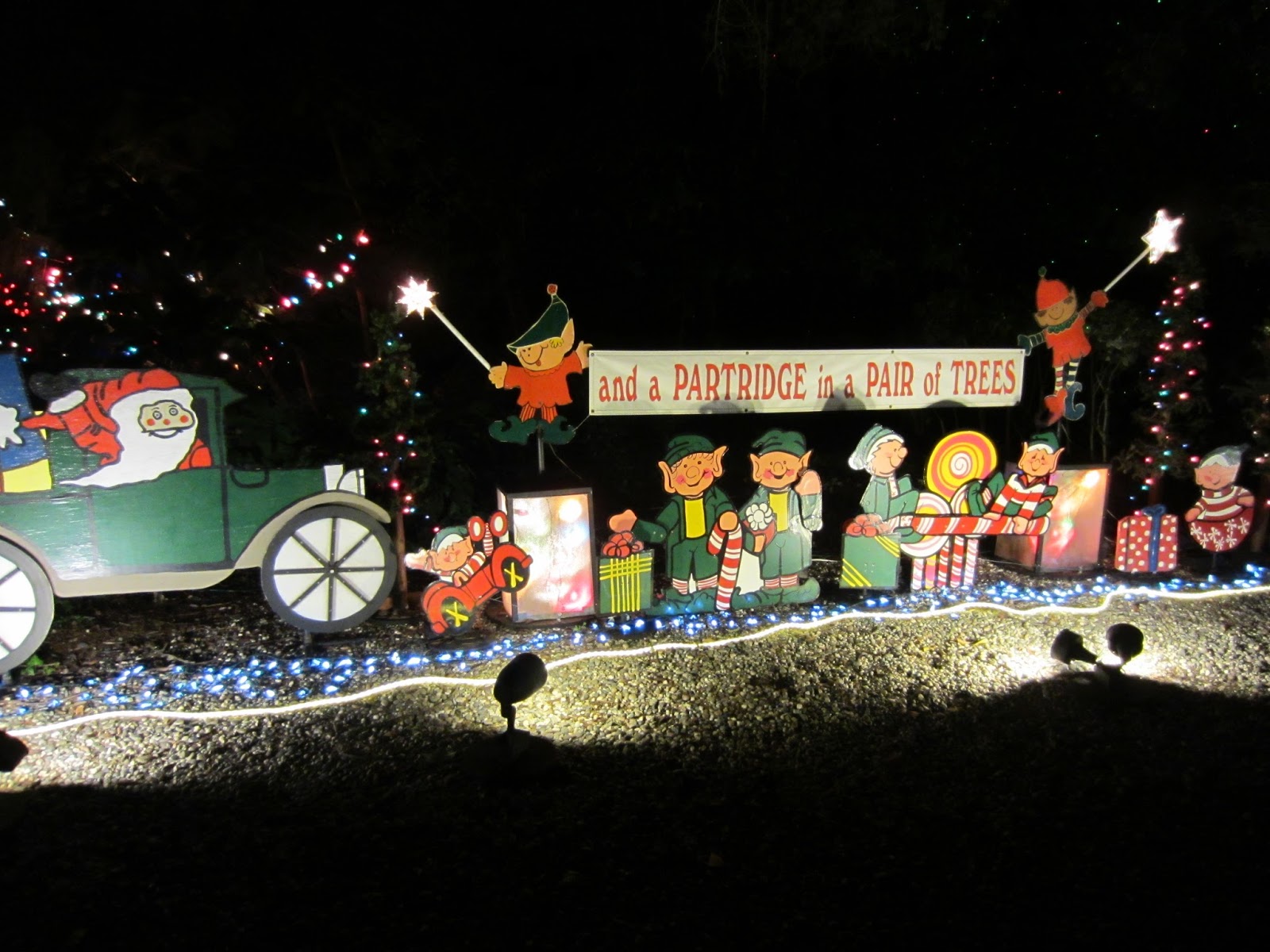 Jana's Place Our Walk Along Christmas Tree Lane