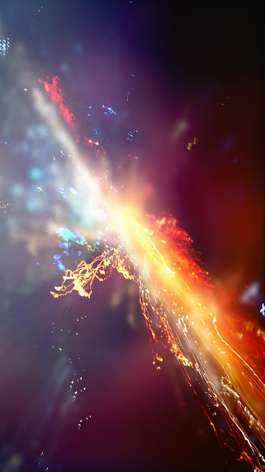 Colorful Plasma Burst  Galaxy Note HD Wallpaper