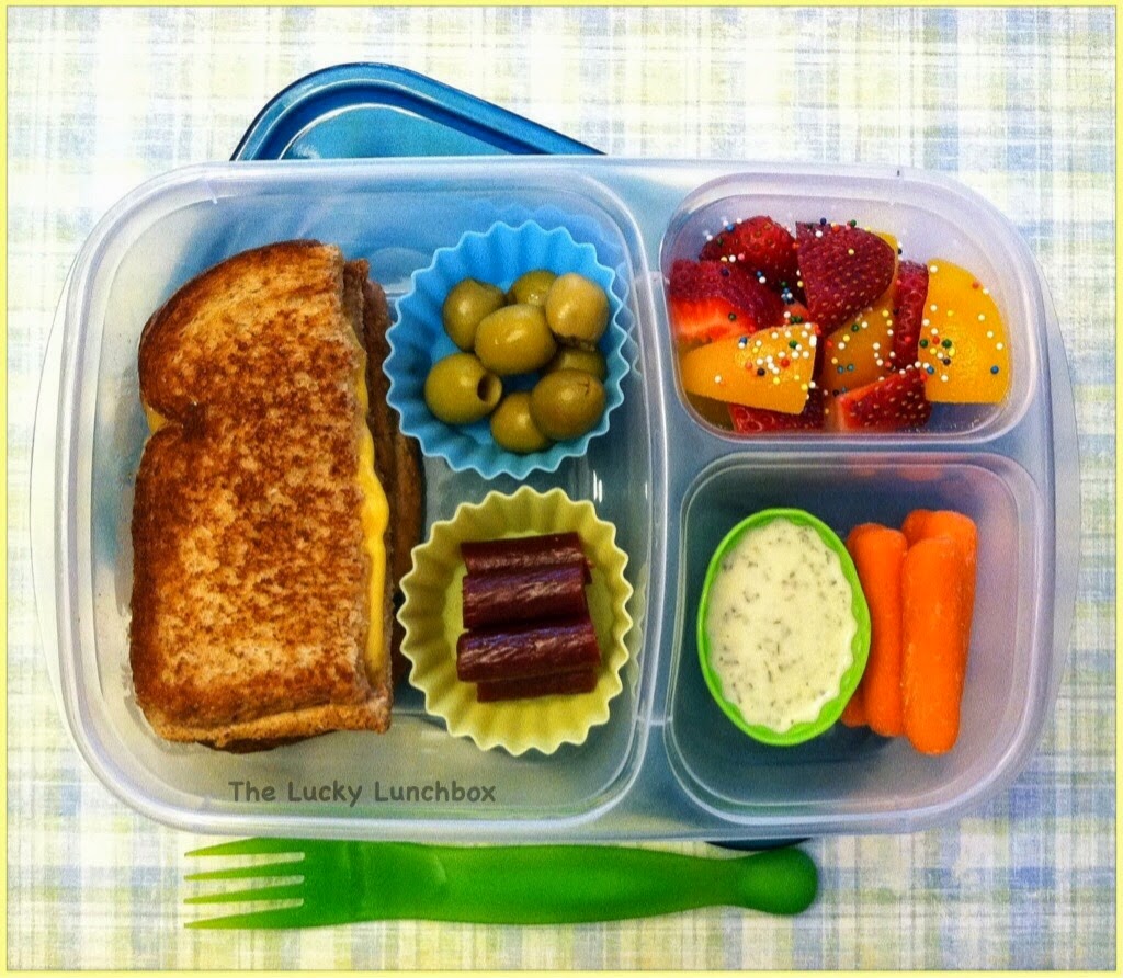 The Lucky Lunchbox Grilled cheese please...