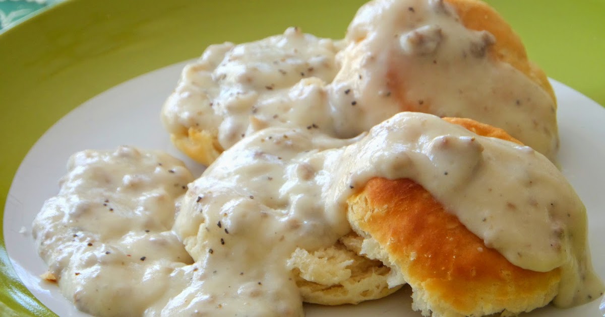 Recipes Cook Ideas ♥ Sausage Gravy and Buttermilk Biscuits