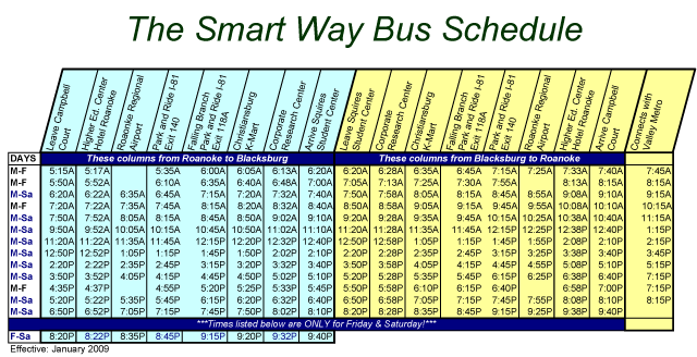 Bus route info & schedules. 