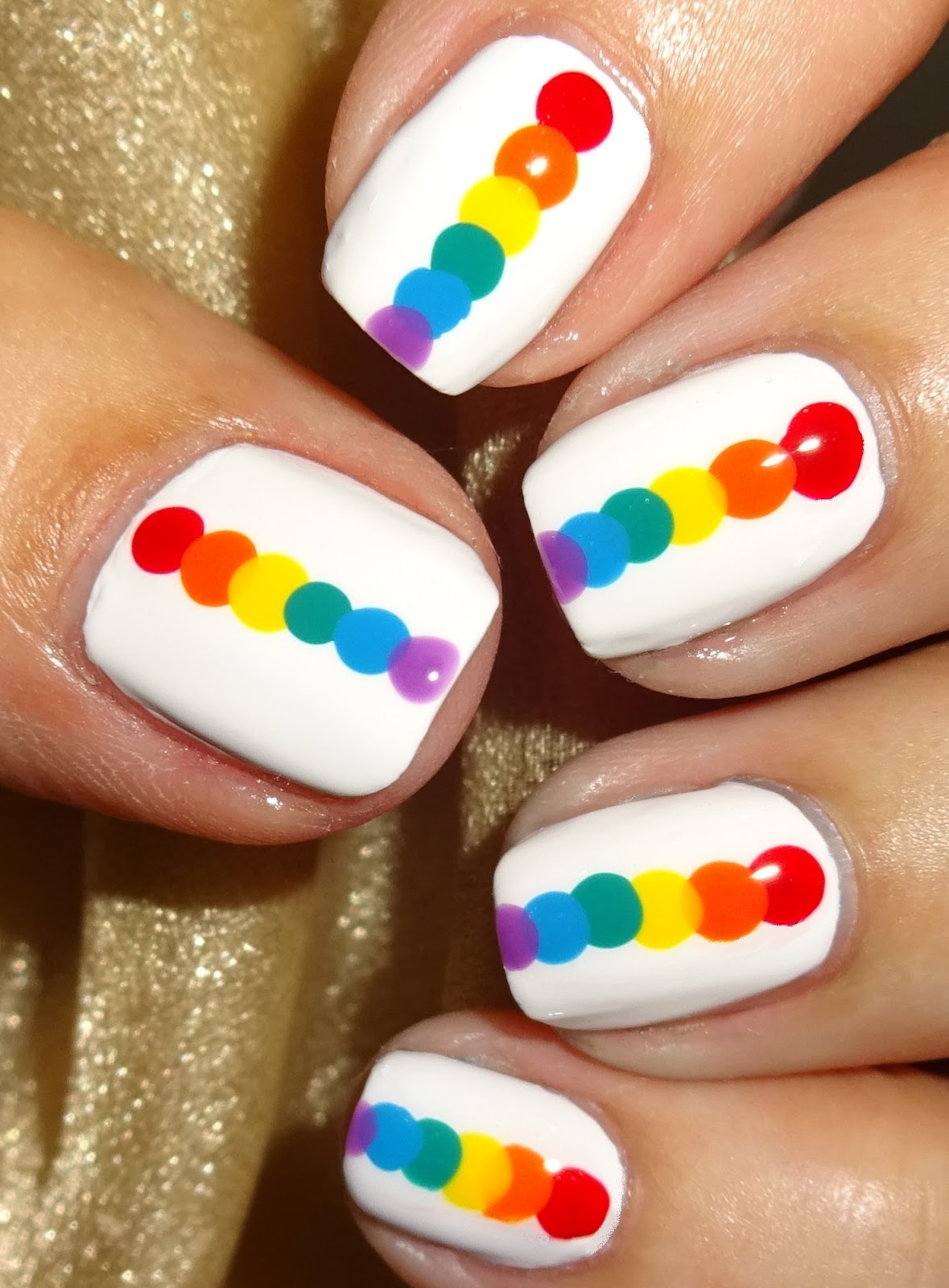 Wendy's Delights: Rainbow Nails for Gay Pride