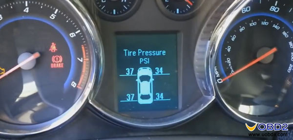 2017 Chevy Cruze Tpms Sensor