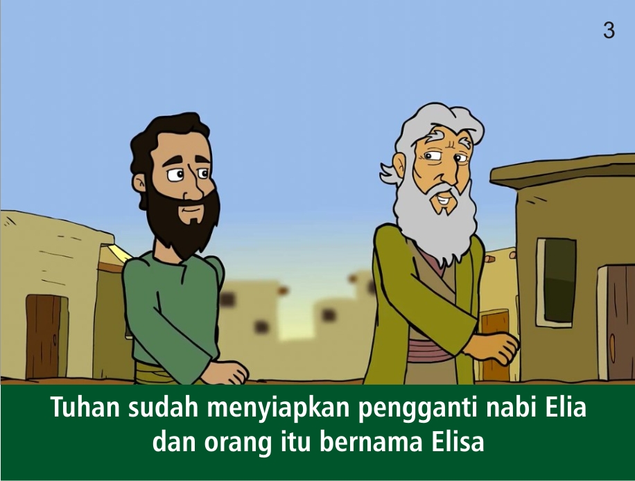 Komik Alkitab Anak: Nabi Elia Naik Ke Sorga