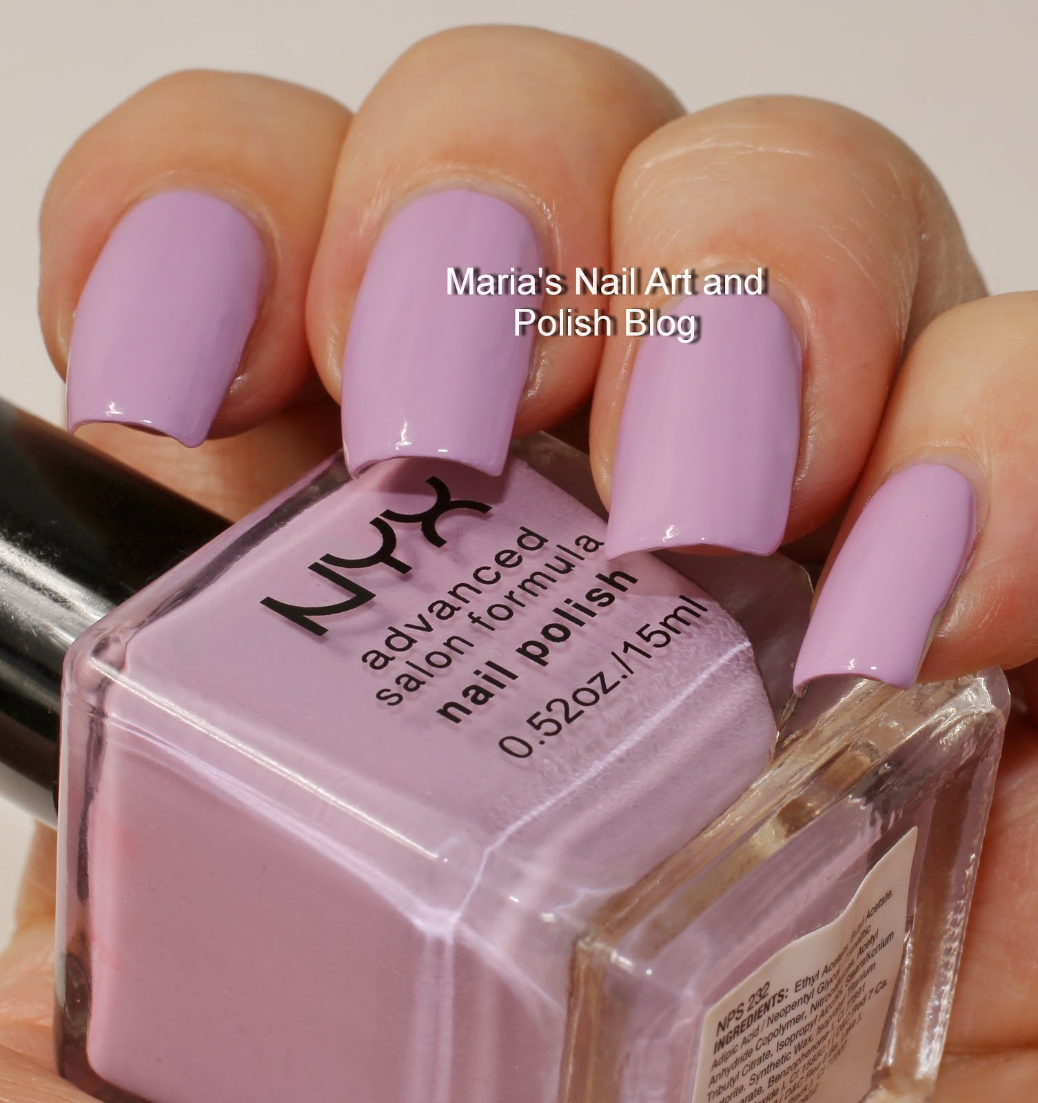 Marias Nail Art and Polish Blog: NYX swatch spam: Lavender, Pastel ...