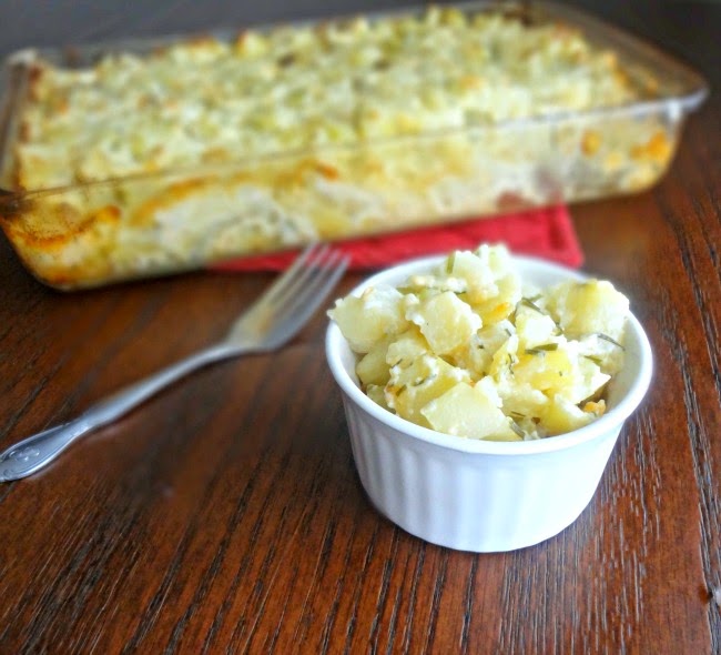 The Cooking Actress Homemade Potato Casserole