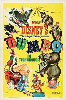 Original Film Poster Dumbo 1941 animatedfilmreviews.blogspot.com