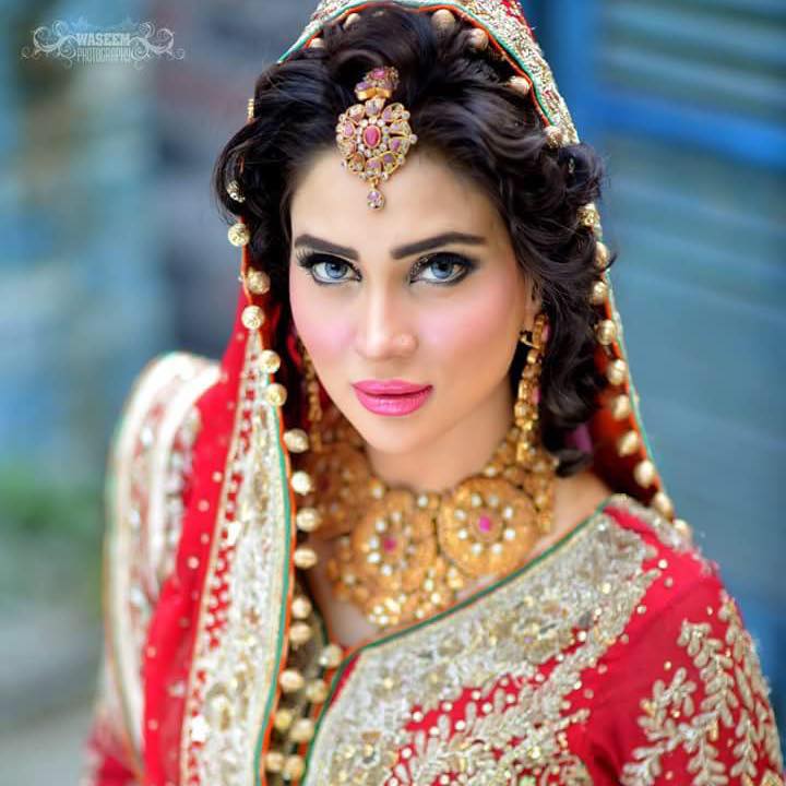 Fashion Freak Fiza Ali Bridal Makeup Pics