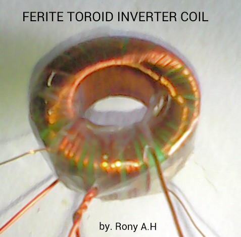cara membuat ferite toroid inverter coil