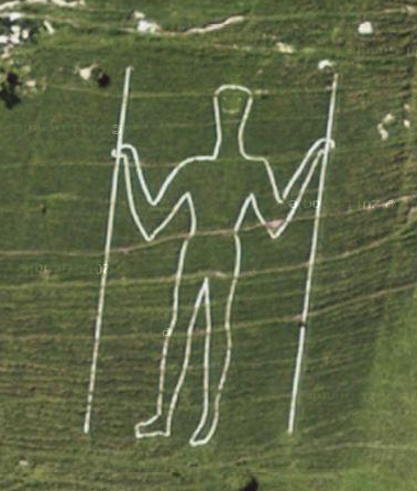 Something Surprising: Human figures in the chalk