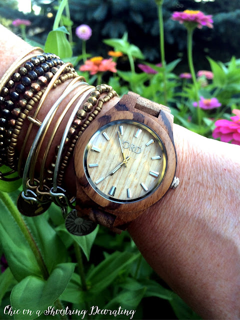 JORD Wood Watch giveaway at Chic on a Shoestring Decorating