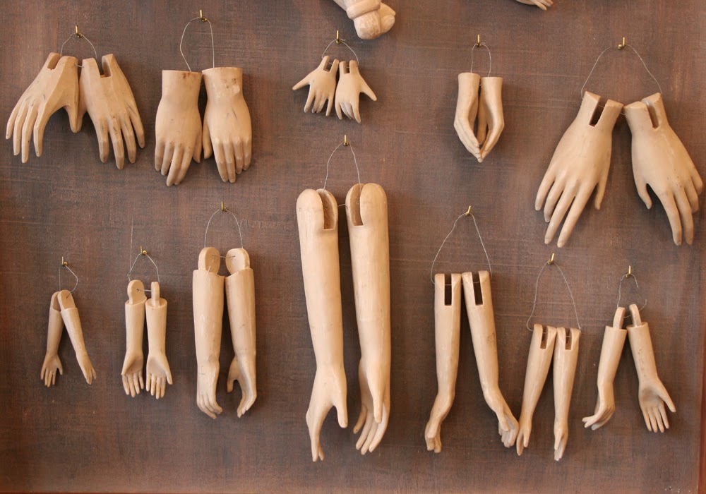 The Paris Market & Brocante Curious Collection Puppet Parts