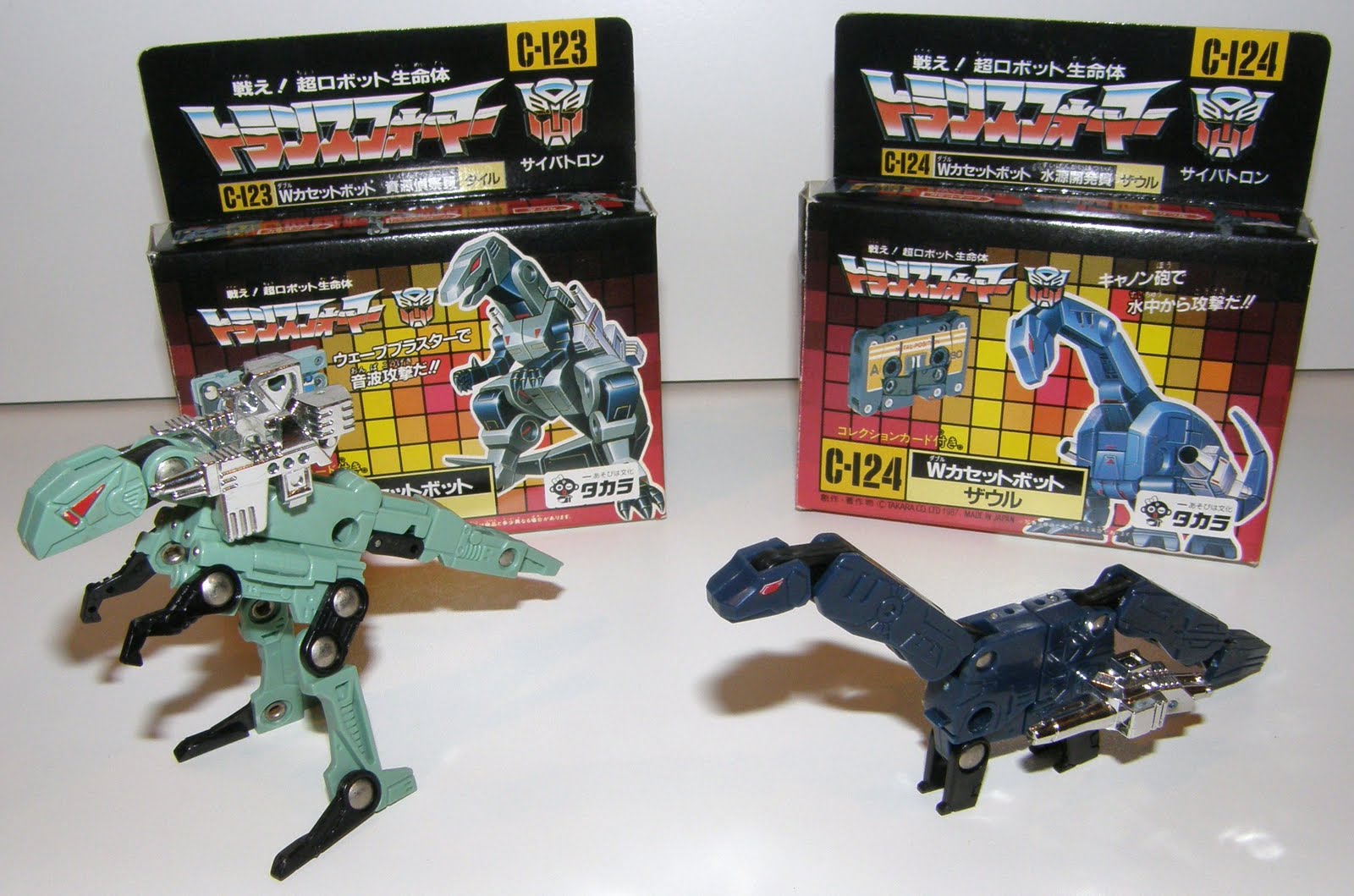 Mostly Transformers Redux Japanese Exclusive Dinocassettes Part 2