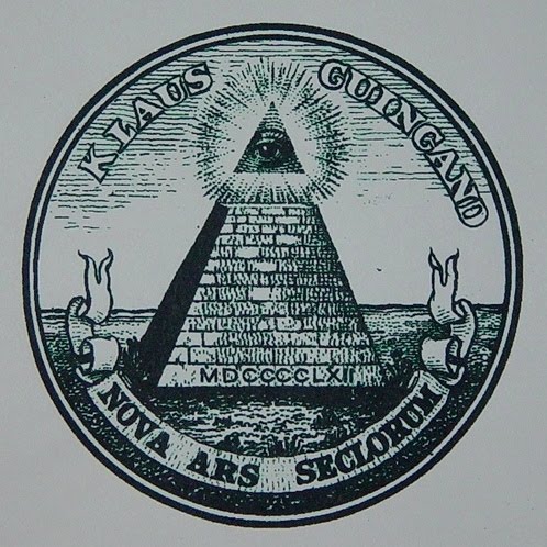 Klaus Guingand artwork - NOVA ARS SECLORUM drawing -1999