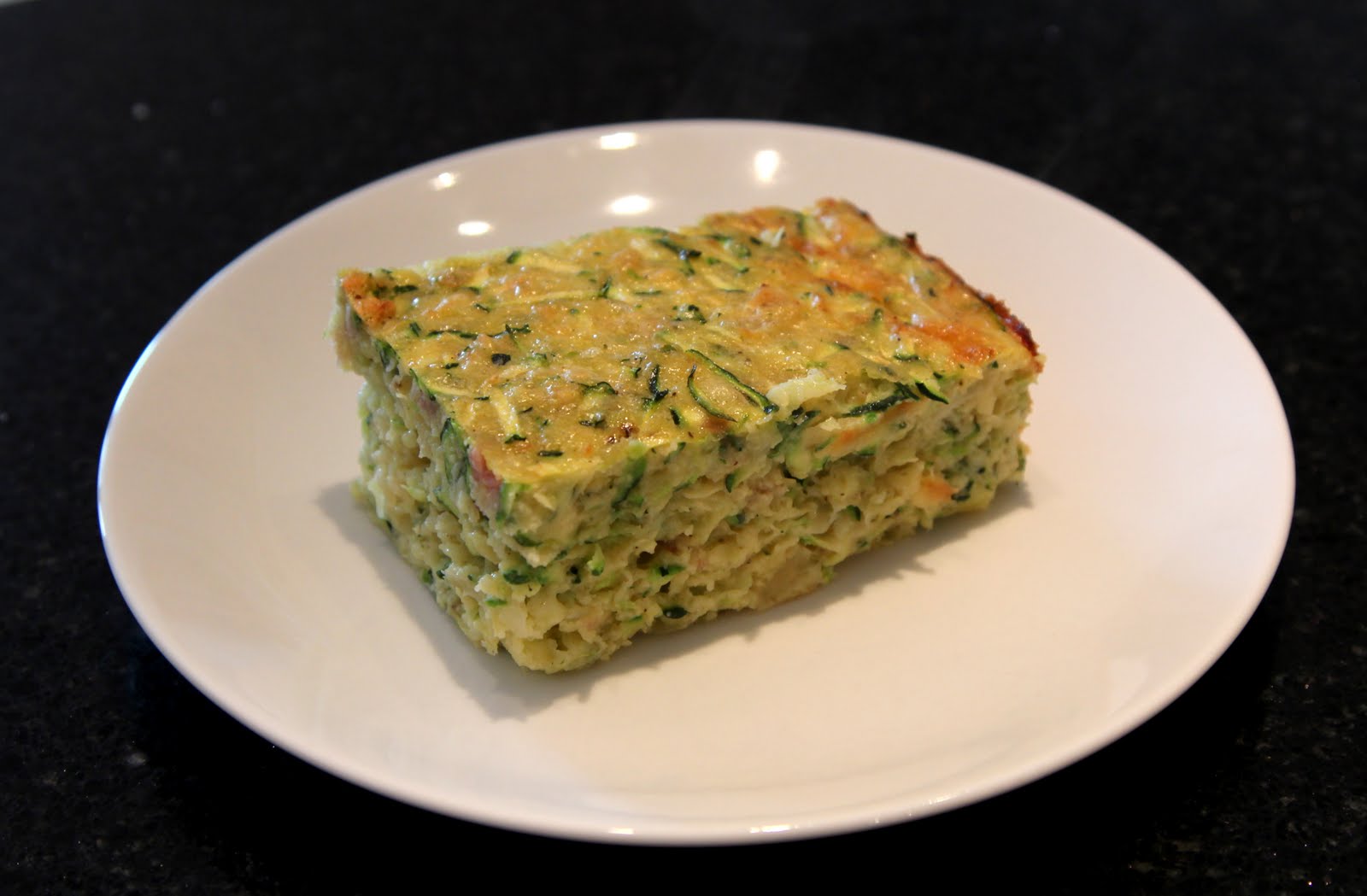 Bubbles n Squeaks Trusty Zucchini Slice