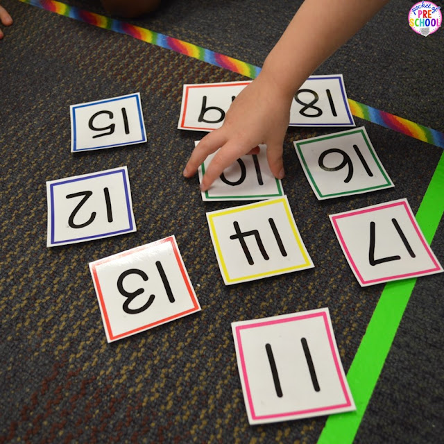 How to Make and Implement a Linear Calendar Pocket of Preschool