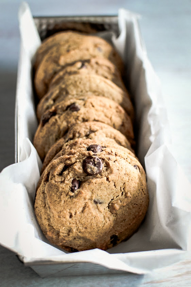 Pumpkin Spiced Chocolate Chip Cookies Forks N Knives
