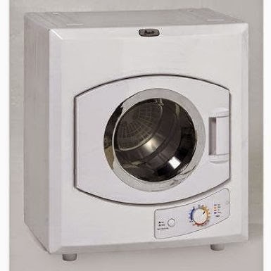 Avanti 110-Volt Automatic Portable Compact Dryer with Stainless Drum and See-Thru Window