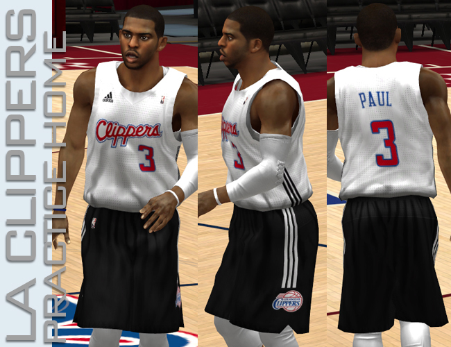 Los Angeles Clippers jersey - NBA 2K19 at ModdingWay