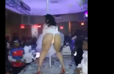 SHAMEFUL ACT! Bride Raises Wedding Gown to Twerk with Bare As$ [Video]