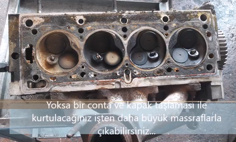 gazete yazar motor yagina su karismasi