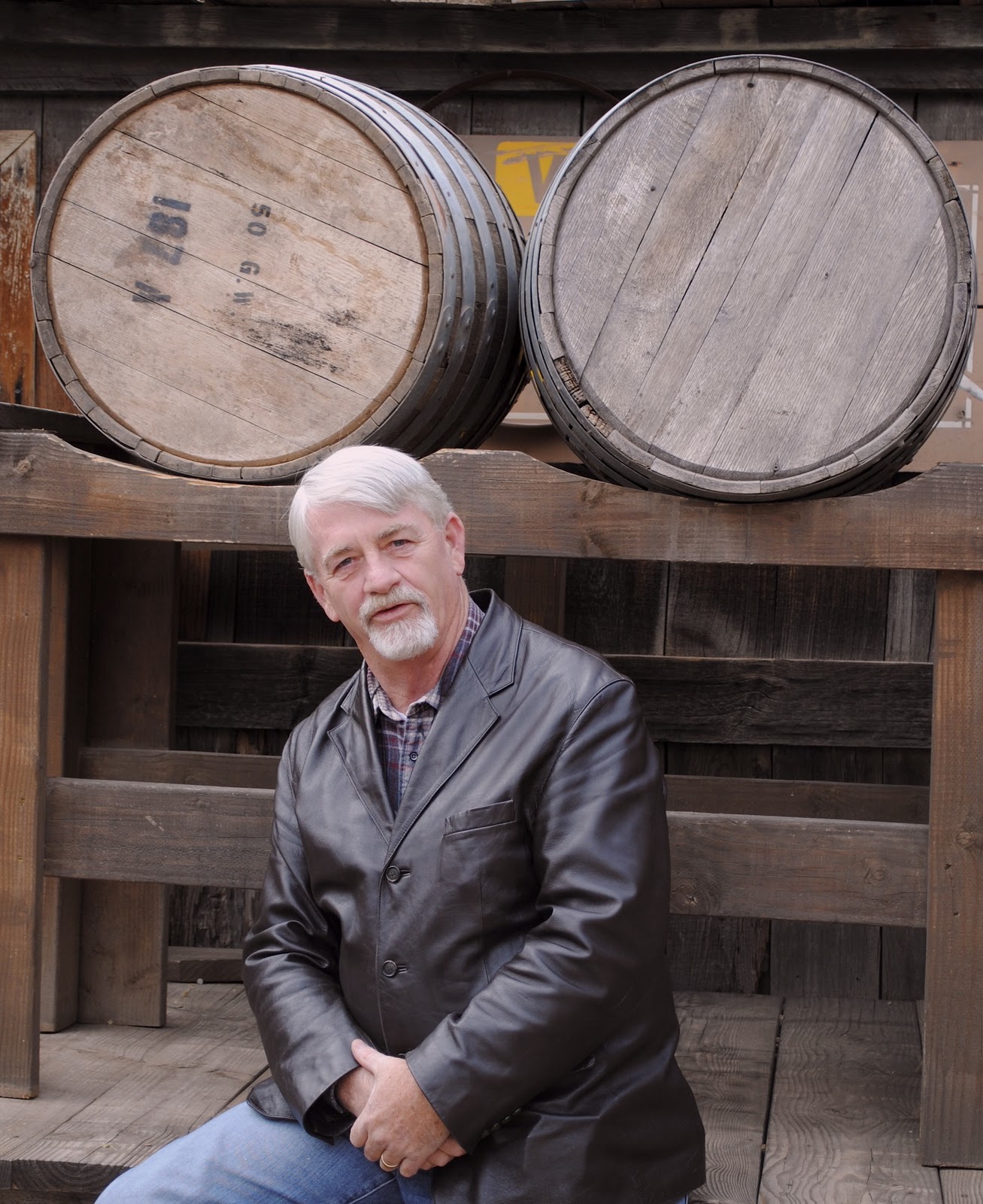 Roger's Grapevine The Wine Guy Over A Barrel!