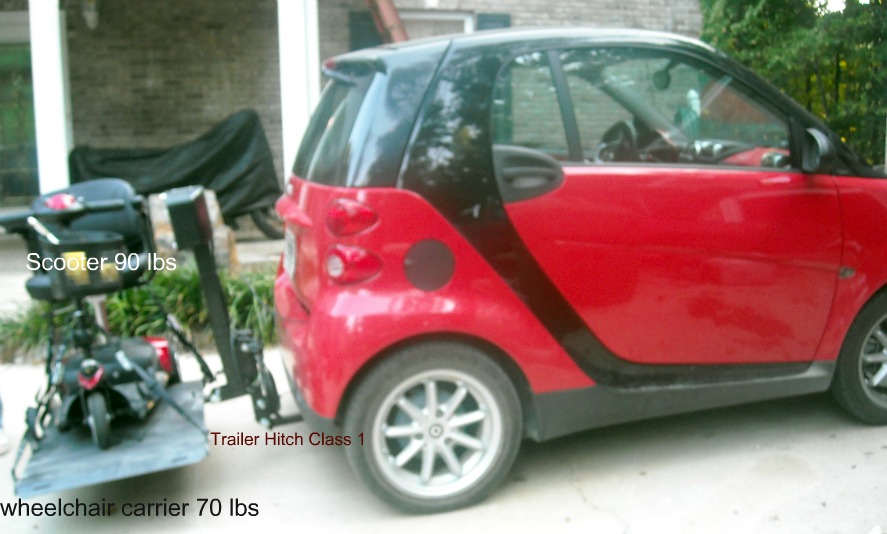 Stuff could always be worse Smart Car Handicap Accessible