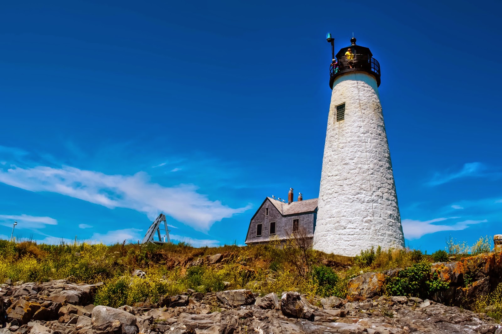 Maine Lighthouses and Beyond Wood Island Lighthouse