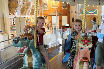Carousel at Merry Go Round Museum • Sandusky, Ohio