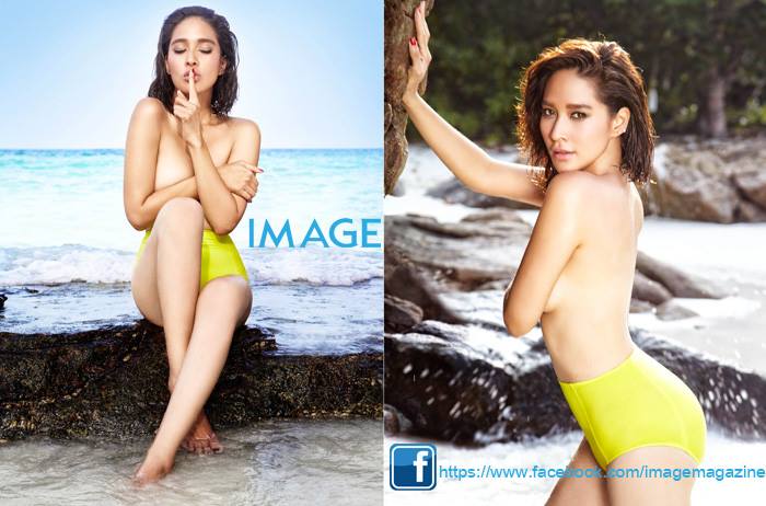 Thai Actress Ploy Chermarn in Image Magazine via Yellowmenace