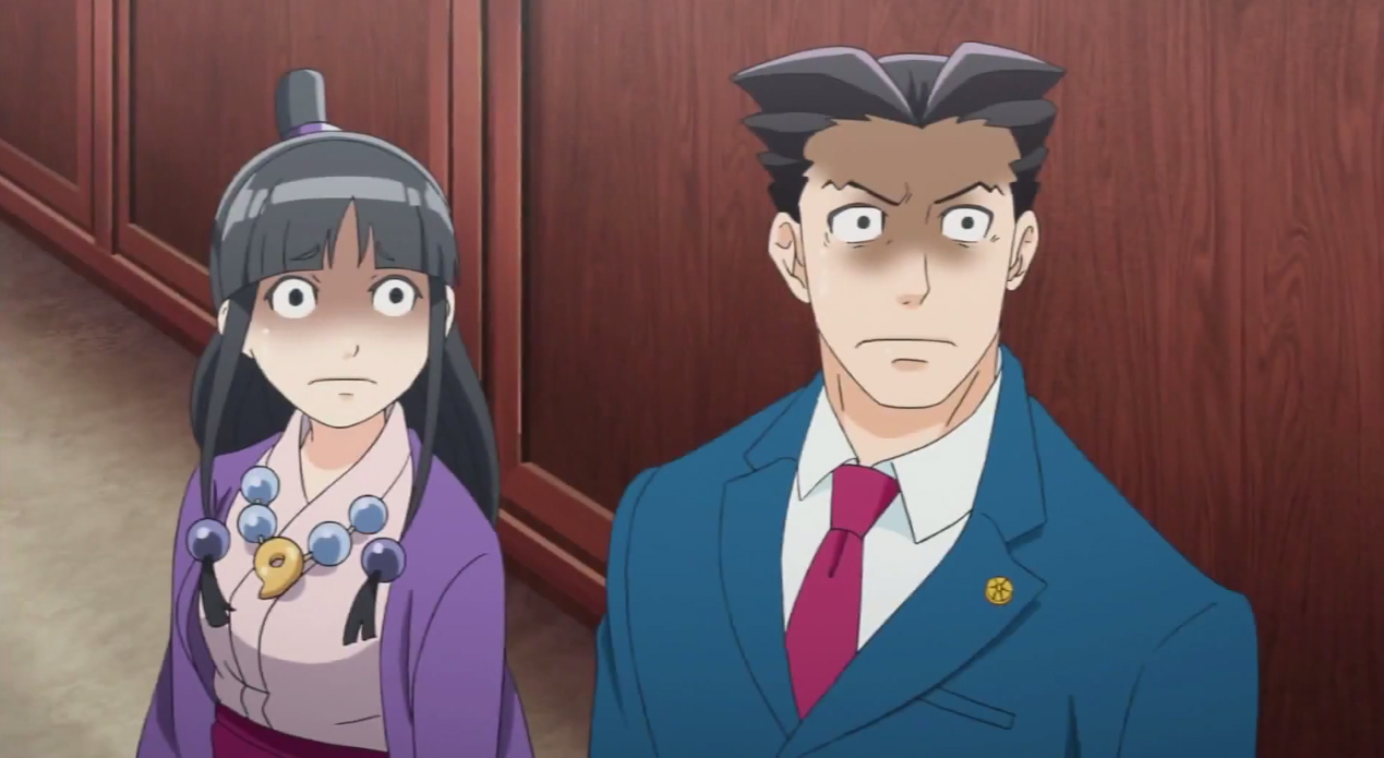 Fanmade Ace Attorney Anime stills