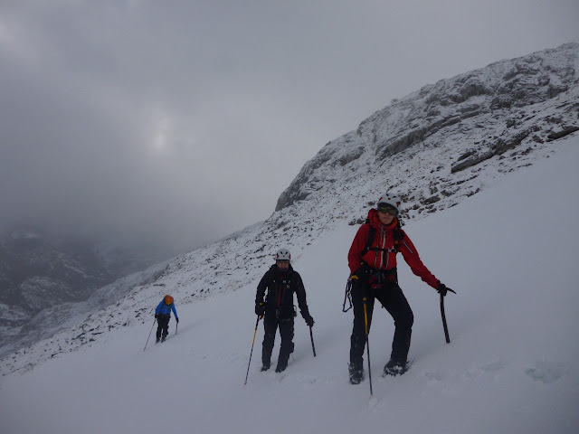 Fuentes Carrionas: Espiguete (2445m),corredor Norte.