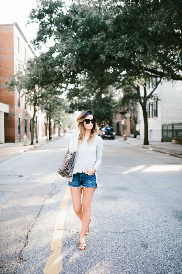 Megan Runion // For All Things Lovely: Casual Style in Summer Basics ...