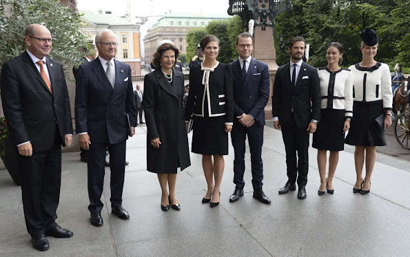 Crown Princess Victoria of Sweden and Prince Daniel, Prince Carl Philip and Princess Sofia Hellqvist of Sweden, Princess Madeleine of Sweden 