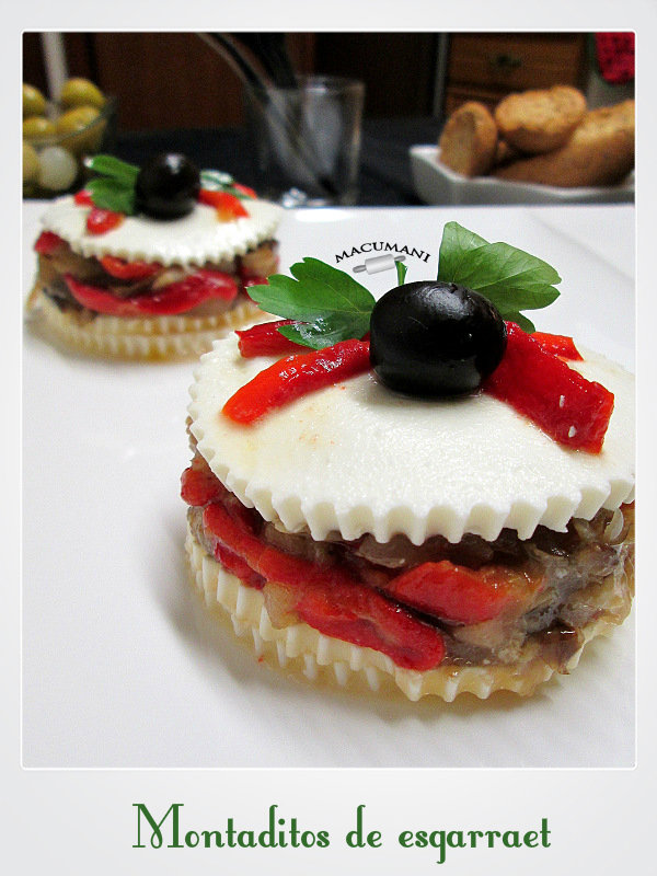 Montaditos de esgarraet