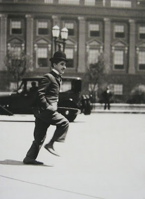 On the set of CITY LIGHTS