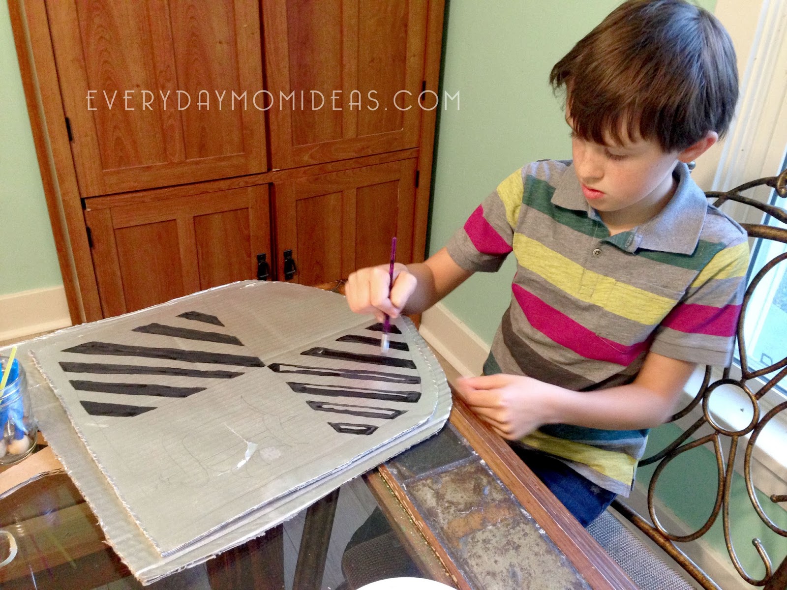 diy cardboard knight helmet template ash cycles
