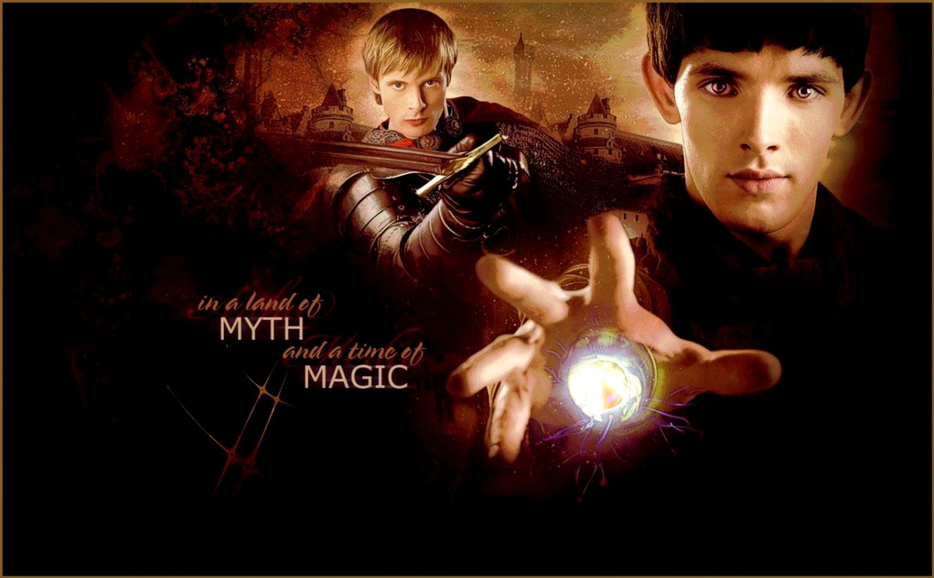 Magic begins  D   Merlin the Young Warlock Wallpaper