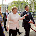 Angela Merkel y Peña Nieto inauguran la Feria Industrial de Hannover