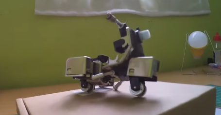  Cara  Membuat  Miniatur  Vespa  Scooter Dari  Korek Gas Bekas 