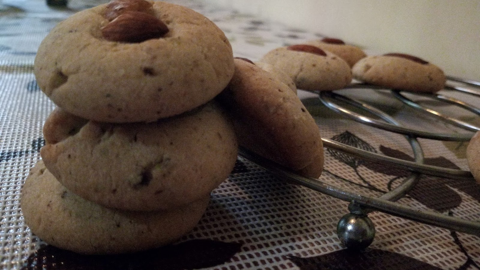 Almond Pistachio Cookies